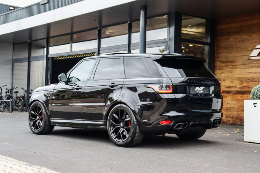 Land Rover Range Rover Sport 5.0 V8 SC SVR **Glascoating/Koelkast/Schaalstoelen/Carbon/Pano/Alcantara**