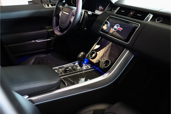 Land Rover Range Rover Sport 5.0 V8 SC SVR **Glascoating/Koelkast/Schaalstoelen/Carbon/Pano/Alcantara**