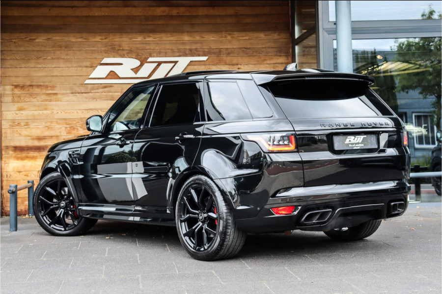 Land Rover Range Rover Sport 5.0 V8 SC SVR **Glascoating/Koelkast/Schaalstoelen/Carbon/Pano/Alcantara**