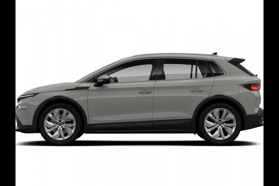 Škoda Elroq 85 Tour 286pk | 286pk | 576km range | Steel Grey | 20'' VEGA Velgen| Android Infotainment + Navigatie | Verwarmbaar Stuurwiel + Voorstoelen | Parkeersens V+A + Achteruitrijcamera | Adaptieve Cruise Control | Blind Spot Assist