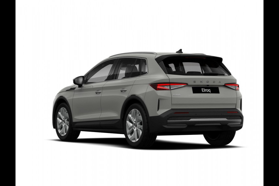 Škoda Elroq 85 Tour 286pk | 286pk | 576km range | Steel Grey | 20'' VEGA Velgen| Android Infotainment + Navigatie | Verwarmbaar Stuurwiel + Voorstoelen | Parkeersens V+A + Achteruitrijcamera | Adaptieve Cruise Control | Blind Spot Assist