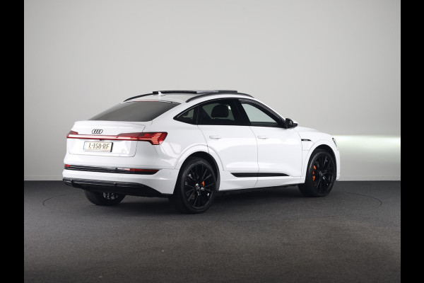 Audi e-tron Sportback 55 quattro S edition 95 kWh 408 pk | SOH 91,49% | Navigatie | Panoramadak | Parkeersensoren | Achteruitrijcamera | Elektr. voorstoelen | Lichtmetalen velgen 22" | Luchtvering | S-Line |