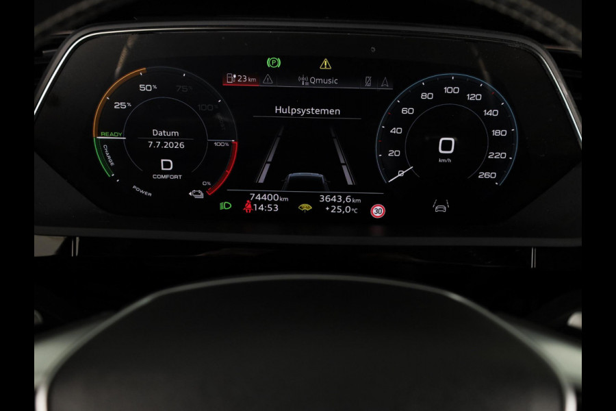 Audi e-tron Sportback 55 quattro S edition 95 kWh 408 pk | SOH 91,49% | Navigatie | Panoramadak | Parkeersensoren | Achteruitrijcamera | Elektr. voorstoelen | Lichtmetalen velgen 22" | Luchtvering | S-Line |