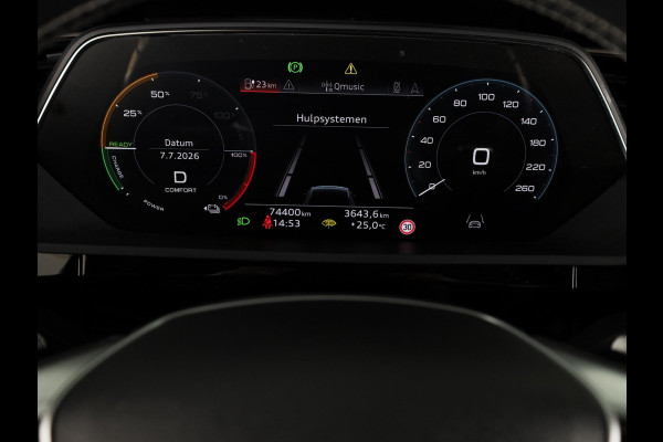 Audi e-tron Sportback 55 quattro S edition 95 kWh 408 pk | SOH 91,49% | Navigatie | Panoramadak | Parkeersensoren | Achteruitrijcamera | Elektr. voorstoelen | Lichtmetalen velgen 22" | Luchtvering | S-Line |