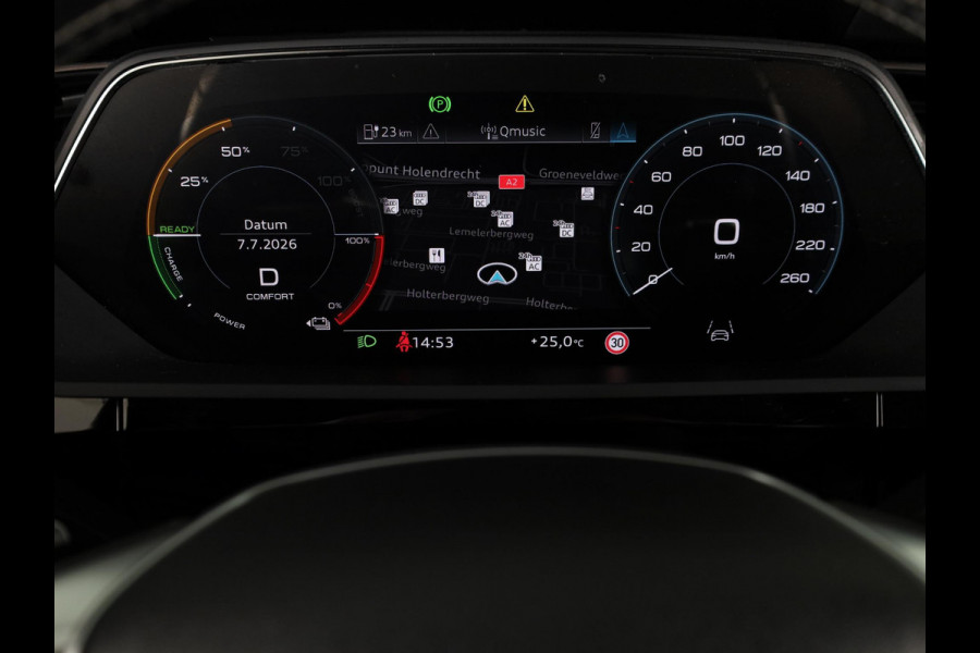 Audi e-tron Sportback 55 quattro S edition 95 kWh 408 pk | SOH 91,49% | Navigatie | Panoramadak | Parkeersensoren | Achteruitrijcamera | Elektr. voorstoelen | Lichtmetalen velgen 22" | Luchtvering | S-Line |