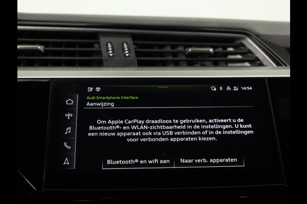 Audi e-tron Sportback 55 quattro S edition 95 kWh 408 pk | SOH 91,49% | Navigatie | Panoramadak | Parkeersensoren | Achteruitrijcamera | Elektr. voorstoelen | Lichtmetalen velgen 22" | Luchtvering | S-Line |