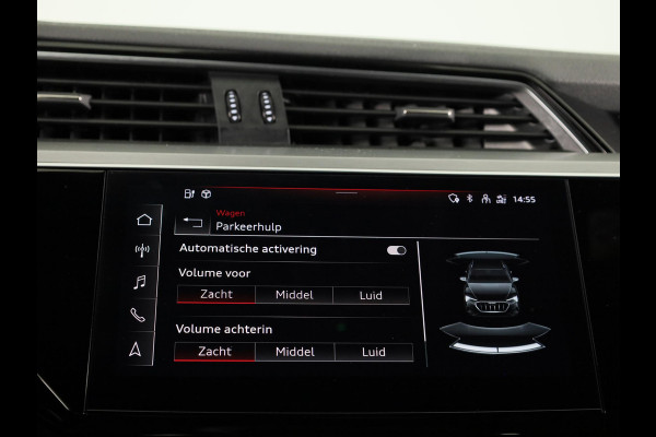 Audi e-tron Sportback 55 quattro S edition 95 kWh 408 pk | SOH 91,49% | Navigatie | Panoramadak | Parkeersensoren | Achteruitrijcamera | Elektr. voorstoelen | Lichtmetalen velgen 22" | Luchtvering | S-Line |