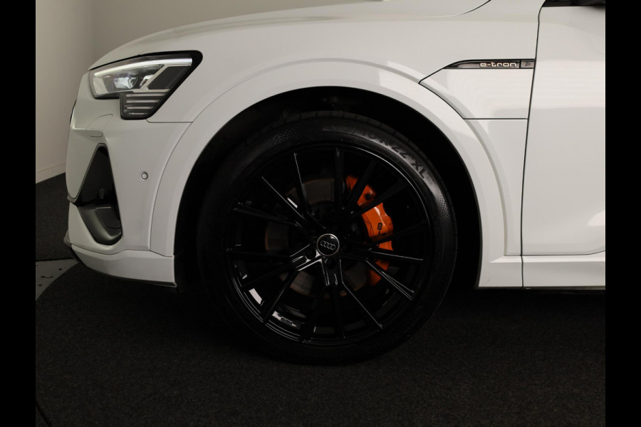 Audi e-tron Sportback 55 quattro S edition 95 kWh 408 pk | SOH 91,49% | Navigatie | Panoramadak | Parkeersensoren | Achteruitrijcamera | Elektr. voorstoelen | Lichtmetalen velgen 22" | Luchtvering | S-Line |