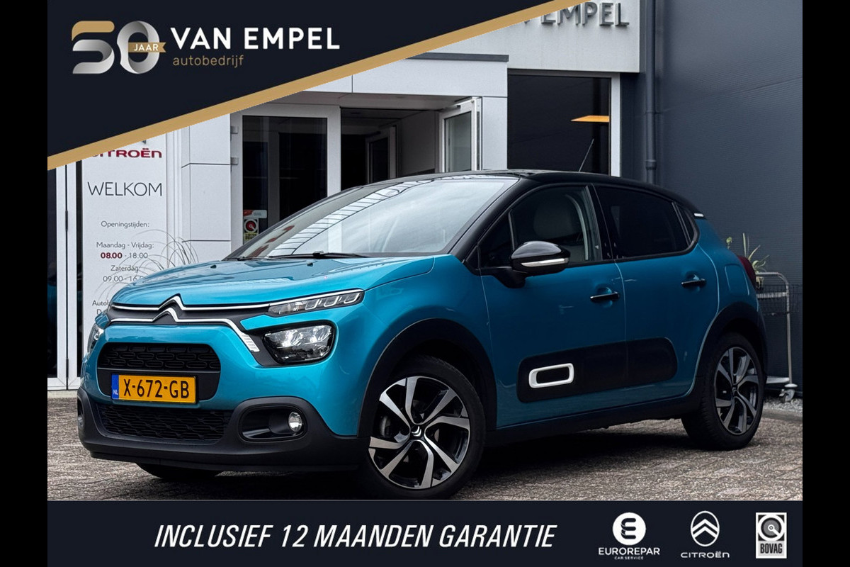 Citroën C3 PT110 EAT6 Shine | Automaat | Camera | NL-Auto | Keyless | Climate Control