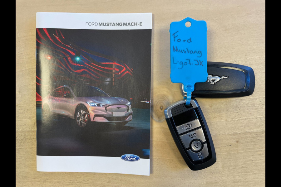 Ford Mustang Mach-E Extended RWD 98 kWh|93% SOH|VOLLEDER|B&O|ACC|360+V+A-CAMERA|CARPLAY|STOEL+STUURVERW|NL-AUTO|1e EIG.|INCL. BTW|