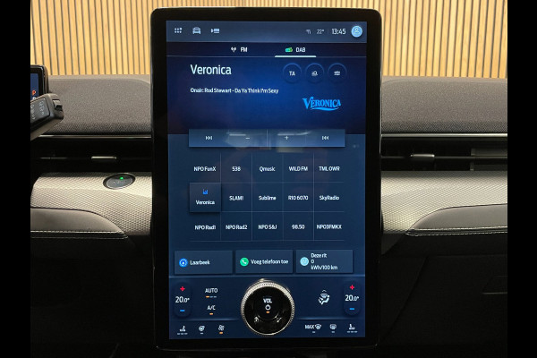 Ford Mustang Mach-E Extended RWD 98 kWh|93% SOH|VOLLEDER|B&O|ACC|360+V+A-CAMERA|CARPLAY|STOEL+STUURVERW|NL-AUTO|1e EIG.|INCL. BTW|
