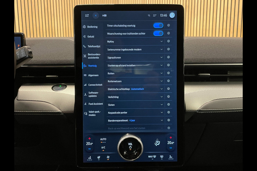 Ford Mustang Mach-E Extended RWD 98 kWh|93% SOH|VOLLEDER|B&O|ACC|360+V+A-CAMERA|CARPLAY|STOEL+STUURVERW|NL-AUTO|1e EIG.|INCL. BTW|