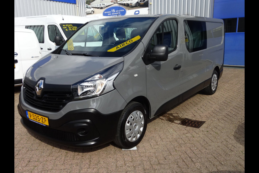 Renault Trafic 1.6 dCi T29 L2H1 DUBBELE CABINE 6 PERSOONS AIRCO NAVIGATIE