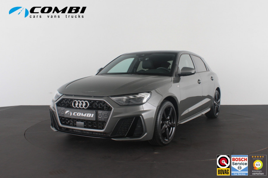Audi A1 Sportback 30 TFSI S line > 116pk/Chronos Gray en zwart dak/17inch/stoelverwarming