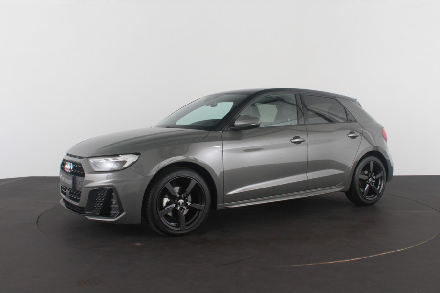 Audi A1 Sportback 30 TFSI S line > 116pk/Chronos Gray en zwart dak/17inch/stoelverwarming