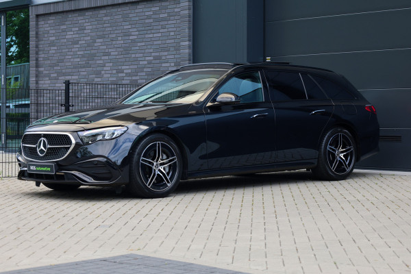 Mercedes-Benz E-Klasse Estate 300 e AMG Line | BTW | PANO | 360 | DODE HOEK | ELEK TREKHAAK |