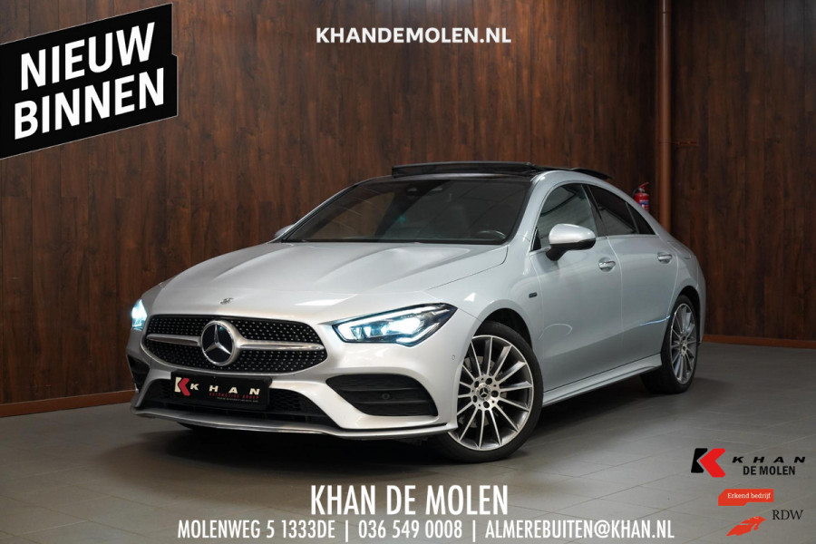 Mercedes-Benz CLA-Klasse 250 e AMG Line BOMVOL|Pano|Burmester|Memory|Sfeerverlichting|19 inch