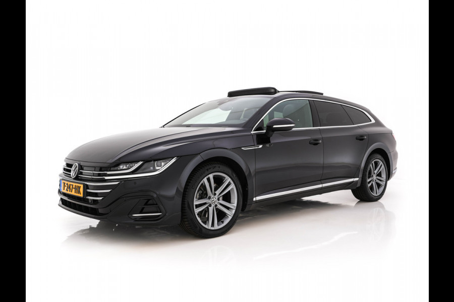 Volkswagen Arteon Shooting Brake 1.4 TSI eHybrid R-Line Business (Plug-in) {SoH-90%} (INCL-BTW) *PANO | LEATHER-ARTVELOURS | FULL-LED | CAMERA | ADAPTIVE-CRUISE | HEATED-SPORTSEATS | KEYLESS | NAVI-FULLMAP | PRIVACYGLASS | SHIFTPADDLES | DIGI-COCKPIT | TOWBAR | 18''ALU*