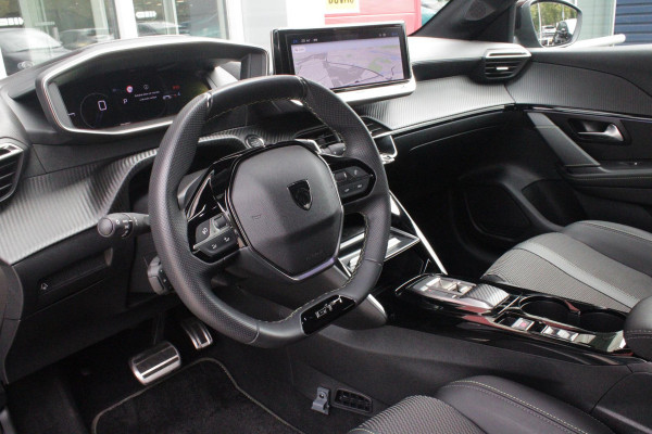 Peugeot 208 1.2 Hybrid 145PK AUTOMAAT GT | CAMERA VOOR + ACHTER | NAVIGATIE | DRAADLOZE APPLE CARPLAY/ANDROID AUTO | FULL LED KOPLAMPEN | LICHTMETALEN VELGEN 17" | DODEHOEK DETECTIE | DRAADLOZE TELEFOONLADER | KEYLESS ENTRY/START | DAB+ RADIO | ADAPTIVE CRUISE CONTROL | CLIMATE CONTROL |