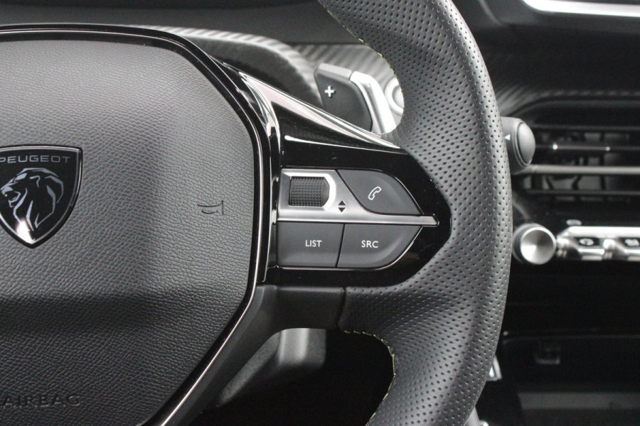 Peugeot 208 1.2 Hybrid 145PK AUTOMAAT GT | CAMERA VOOR + ACHTER | NAVIGATIE | DRAADLOZE APPLE CARPLAY/ANDROID AUTO | FULL LED KOPLAMPEN | LICHTMETALEN VELGEN 17" | DODEHOEK DETECTIE | DRAADLOZE TELEFOONLADER | KEYLESS ENTRY/START | DAB+ RADIO | ADAPTIVE CRUISE CONTROL | CLIMATE CONTROL |