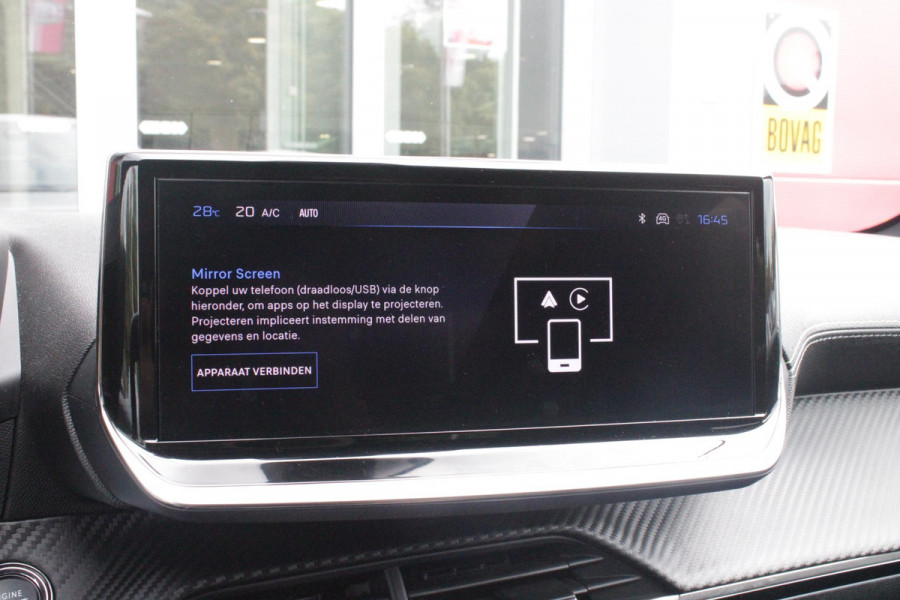 Peugeot 208 1.2 Hybrid 145PK AUTOMAAT GT | CAMERA VOOR + ACHTER | NAVIGATIE | DRAADLOZE APPLE CARPLAY/ANDROID AUTO | FULL LED KOPLAMPEN | LICHTMETALEN VELGEN 17" | DODEHOEK DETECTIE | DRAADLOZE TELEFOONLADER | KEYLESS ENTRY/START | DAB+ RADIO | ADAPTIVE CRUISE CONTROL | CLIMATE CONTROL |