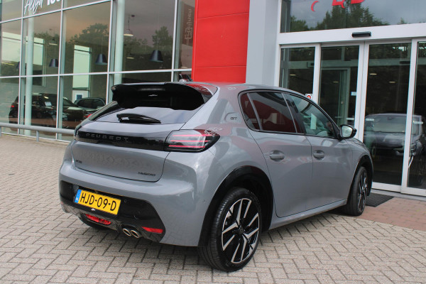 Peugeot 208 1.2 Hybrid 145PK AUTOMAAT GT | CAMERA VOOR + ACHTER | NAVIGATIE | DRAADLOZE APPLE CARPLAY/ANDROID AUTO | FULL LED KOPLAMPEN | LICHTMETALEN VELGEN 17" | DODEHOEK DETECTIE | DRAADLOZE TELEFOONLADER | KEYLESS ENTRY/START | DAB+ RADIO | ADAPTIVE CRUISE CONTROL | CLIMATE CONTROL |