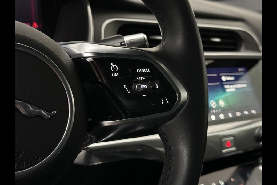 Jaguar I-PACE EV400 HSE 90 kWh | 97,5% SOH | Stoelventilatie | 360 Camera | ACC | Panorama | Meridian-Sound | Stoelverwarming V+A | Memory | Leder | Stuurverwarming | Full-LED | Sfeerverlichting | Keyless-Entry | Carplay | Origineel NL |