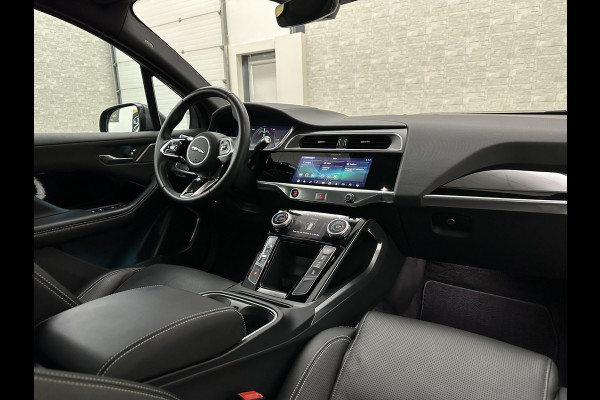Jaguar I-PACE EV400 HSE 90 kWh | 97,5% SOH | Stoelventilatie | 360 Camera | ACC | Panorama | Meridian-Sound | Stoelverwarming V+A | Memory | Leder | Stuurverwarming | Full-LED | Sfeerverlichting | Keyless-Entry | Carplay | Origineel NL |