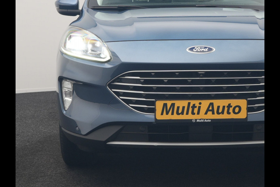 Ford Kuga 2.5 Titanium X PHEV 225pk Dealer O.H. | Panodak | Adaptive Cruise | 360 Camera | Blis | Bang & Olufsen | Head Up | Sportstoelen Verwarmd | Pilot Assist | Keyless | Apple Carplay | Navigatie | Virtual | DAB | Plug In Hybrid |