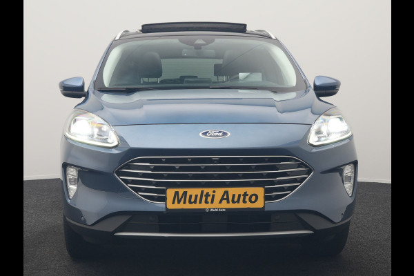 Ford Kuga 2.5 Titanium X PHEV 225pk Dealer O.H. | Panodak | Adaptive Cruise | 360 Camera | Blis | Bang & Olufsen | Head Up | Sportstoelen Verwarmd | Pilot Assist | Keyless | Apple Carplay | Navigatie | Virtual | DAB | Plug In Hybrid |