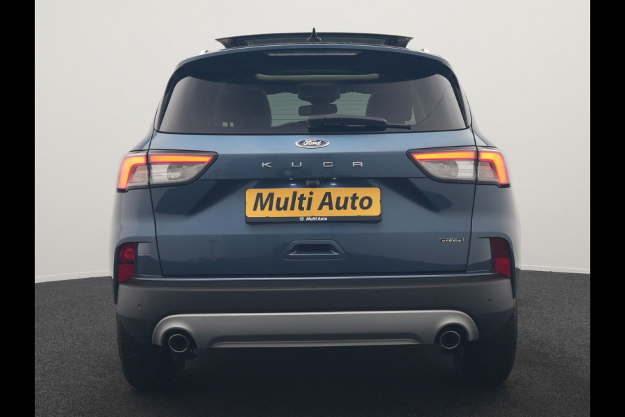Ford Kuga 2.5 Titanium X PHEV 225pk Dealer O.H. | Panodak | Adaptive Cruise | 360 Camera | Blis | Bang & Olufsen | Head Up | Sportstoelen Verwarmd | Pilot Assist | Keyless | Apple Carplay | Navigatie | Virtual | DAB | Plug In Hybrid |