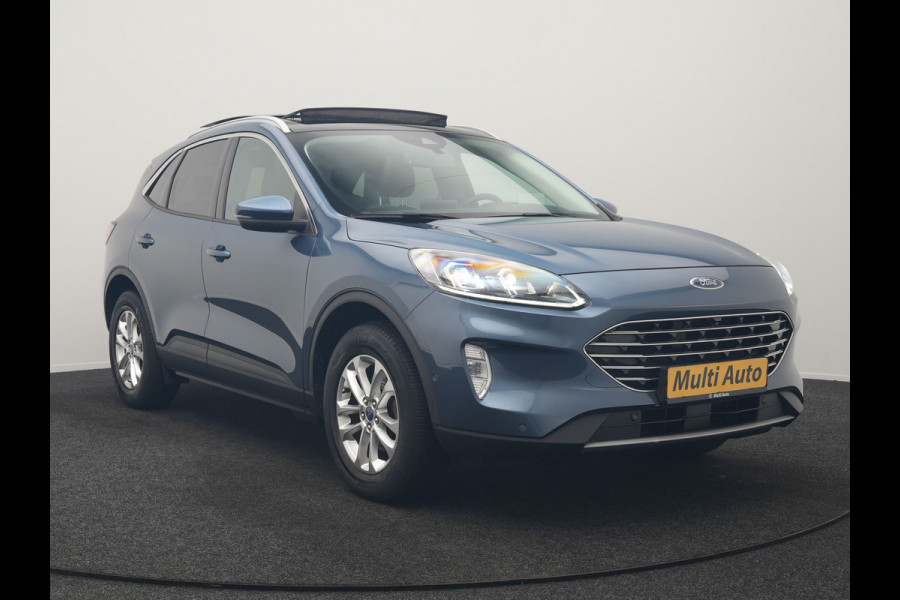 Ford Kuga 2.5 Titanium X PHEV 225pk Dealer O.H. | Panodak | Adaptive Cruise | 360 Camera | Blis | Bang & Olufsen | Head Up | Sportstoelen Verwarmd | Pilot Assist | Keyless | Apple Carplay | Navigatie | Virtual | DAB | Plug In Hybrid |