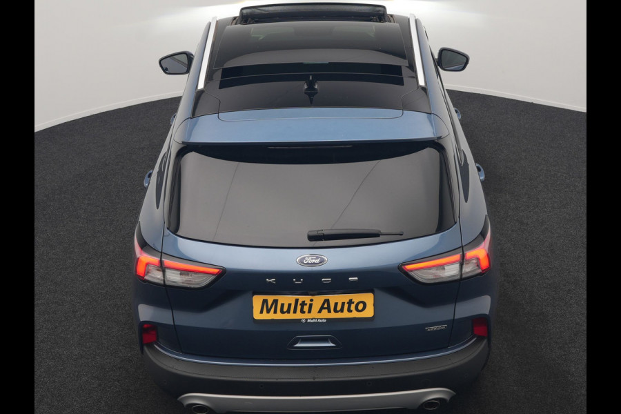 Ford Kuga 2.5 Titanium X PHEV 225pk Dealer O.H. | Panodak | Adaptive Cruise | 360 Camera | Blis | Bang & Olufsen | Head Up | Sportstoelen Verwarmd | Pilot Assist | Keyless | Apple Carplay | Navigatie | Virtual | DAB | Plug In Hybrid |