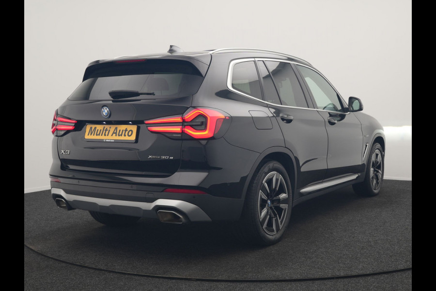 BMW X3 xDrive30e High Executive FACELIFT PHEV 293pk Dealer O.H. | Panodak | Camera | Lederen Sportstoelen Verwarmd | Apple Carplay | Park Assist | Navigatie | DAB | Cruise Control | 19"L.M | Plug In Hybrid |
