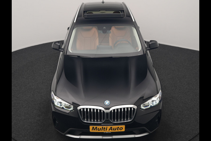 BMW X3 xDrive30e High Executive FACELIFT PHEV 293pk Dealer O.H. | Panodak | Camera | Lederen Sportstoelen Verwarmd | Apple Carplay | Park Assist | Navigatie | DAB | Cruise Control | 19"L.M | Plug In Hybrid |
