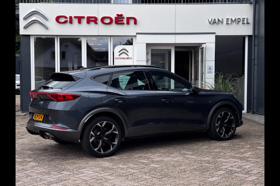CUPRA Formentor 1.4 e-Hybrid VZ Performance | 245 PK | Pano | 100% SOH | Sportstoelen + Memory | 360 Camera | Stoelverwarming