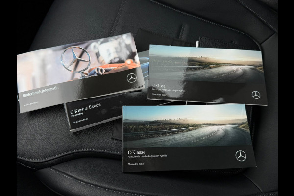 Mercedes-Benz C-Klasse Estate 300 e Luxury Line, vol leder, elect bedienbare trekhaak, sfeerverl. 1 e eigenaar, NL auto met nap