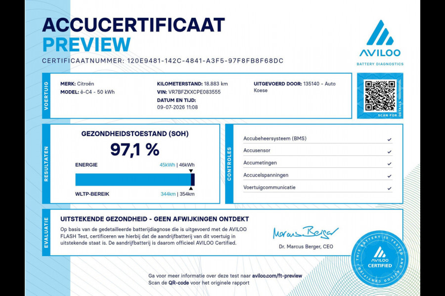 Citroën Ë-C4 X You 50 kWh | SOH 97,1% | 3 FASE Laadfunctie | Camera | Apple Carplay