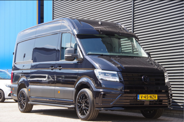Volkswagen Crafter 35 2.0 TDI L3H3(L2H2) BLACK EDITION! AUT. LED, TREKHAAK, BETIMMERING, STOELVERWARMING, GEVEERDE ERGO COMFORT STOEL, CAMERA, NAVI