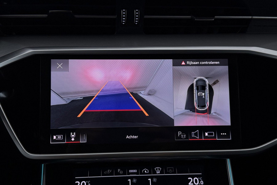 Audi A6 Avant 55 TFSI e quattro Competition (PANO, SOH 96,4%, TREKHAAK WEGKLAPBAAR, HEAD-UP, STOELKOELING, DEALER ONDERHOUDEN)