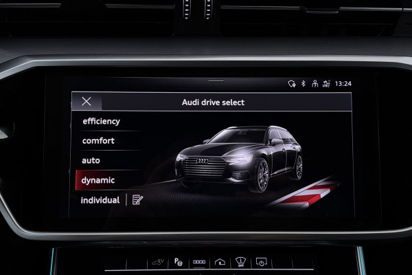 Audi A6 Avant 55 TFSI e quattro Competition (PANO, SOH 96,4%, TREKHAAK WEGKLAPBAAR, HEAD-UP, STOELKOELING, DEALER ONDERHOUDEN)
