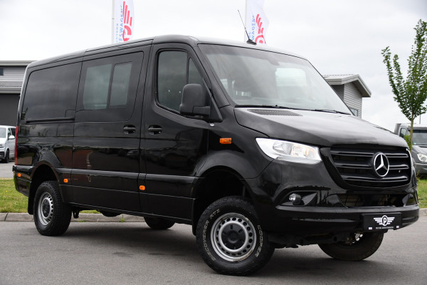 Mercedes-Benz Sprinter 319 V6 3.0 CDI L2H1 DC 4x4 PB Edtion Cruise, Carplay, 4Matic, 10,5'' Mbux, Automaat, Airco, Uniek!