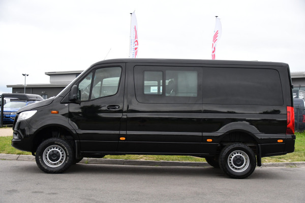 Mercedes-Benz Sprinter 319 V6 3.0 CDI L2H1 DC 4x4 PB Edtion Cruise, Carplay, 4Matic, 10,5'' Mbux, Automaat, Airco, Uniek!