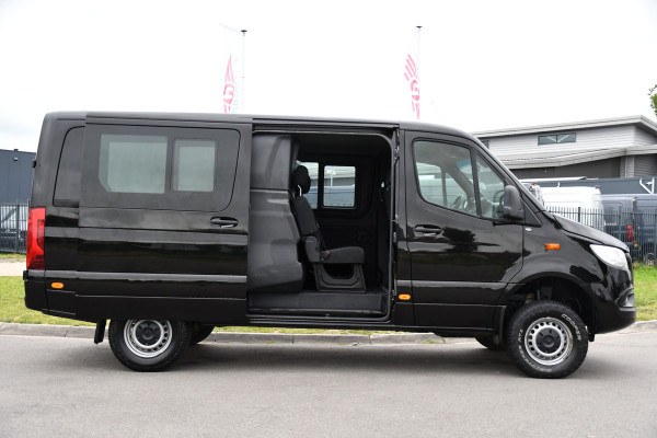 Mercedes-Benz Sprinter 319 V6 3.0 CDI L2H1 DC 4x4 PB Edtion Cruise, Carplay, 4Matic, 10,5'' Mbux, Automaat, Airco, Uniek!