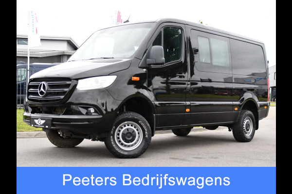 Mercedes-Benz Sprinter 319 V6 3.0 CDI L2H1 DC 4x4 PB Edtion Cruise, Carplay, 4Matic, 10,5'' Mbux, Automaat, Airco, Uniek!