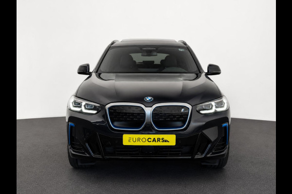 BMW iX3 High Executive M Sport 80 kWh Panoramadak Driving Adaptive Cryuise Control Leder Assistant Professional Camera Adaptief LED Shadow Line Stoelverwarming