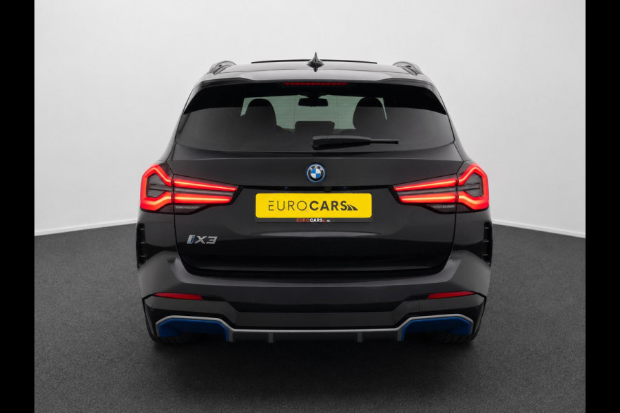BMW iX3 High Executive M Sport 80 kWh Panoramadak Driving Adaptive Cryuise Control Leder Assistant Professional Camera Adaptief LED Shadow Line Stoelverwarming