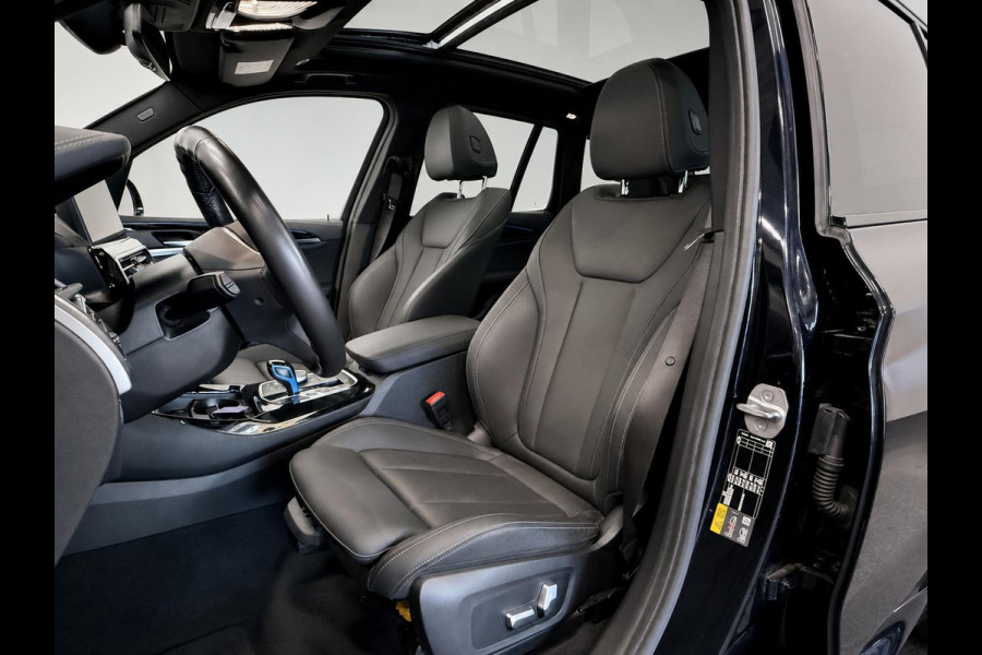 BMW iX3 High Executive M Sport 80 kWh Panoramadak Driving Adaptive Cryuise Control Leder Assistant Professional Camera Adaptief LED Shadow Line Stoelverwarming