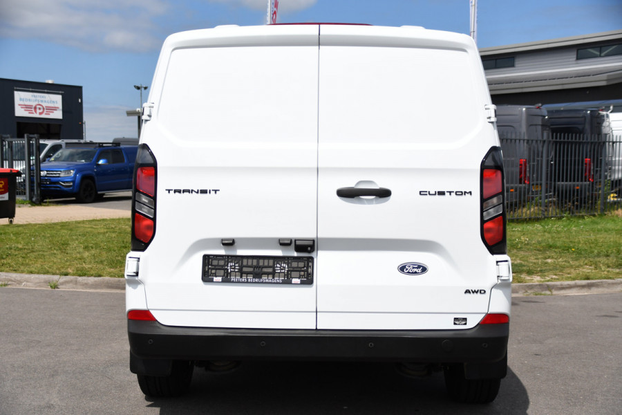 Ford Transit Custom 300 2.0 TDCI L1H1 AWD PB Edition Camera, Adaptieve Cruise, Carplay, 4x4, Virtual, 136pk, Automaat, LED, Multimedia, Sensoren, Uniek!