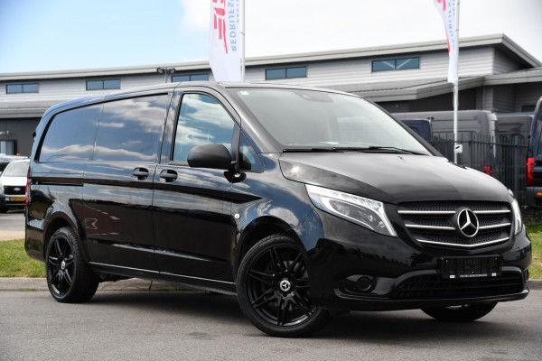 Mercedes-Benz Vito 119 CDI L2 Black Edition Camera, Cruise, LED, 190pk, Automaat, Leder, Trekhaak, Multimedia, Stoelverwarming, Uniek!